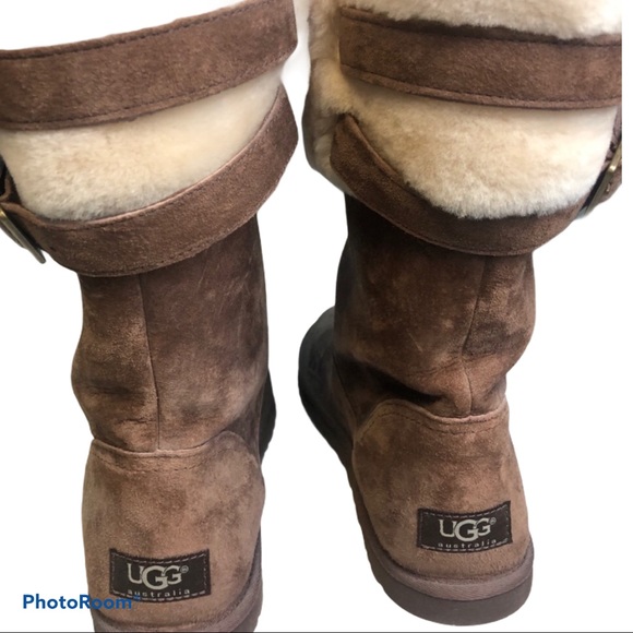 UGG Australia Beckham Suede Boot - Size 10 - Picture 1 of 7